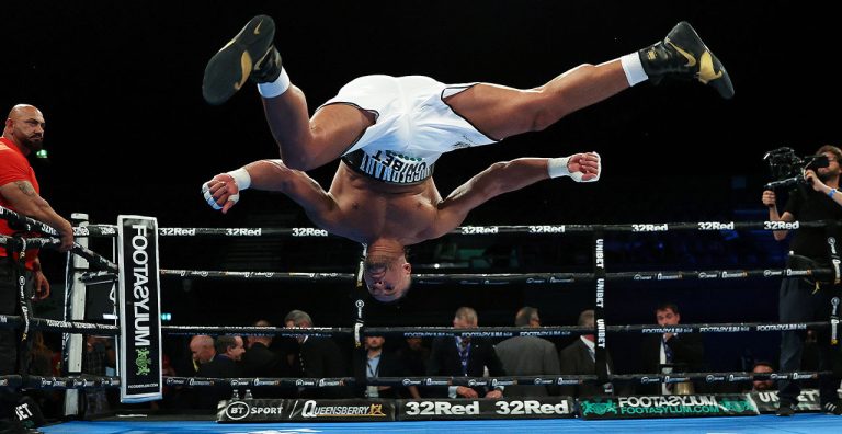 Joe Joyce flip