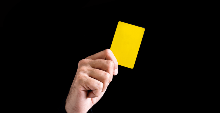 yellow card – Opta featred