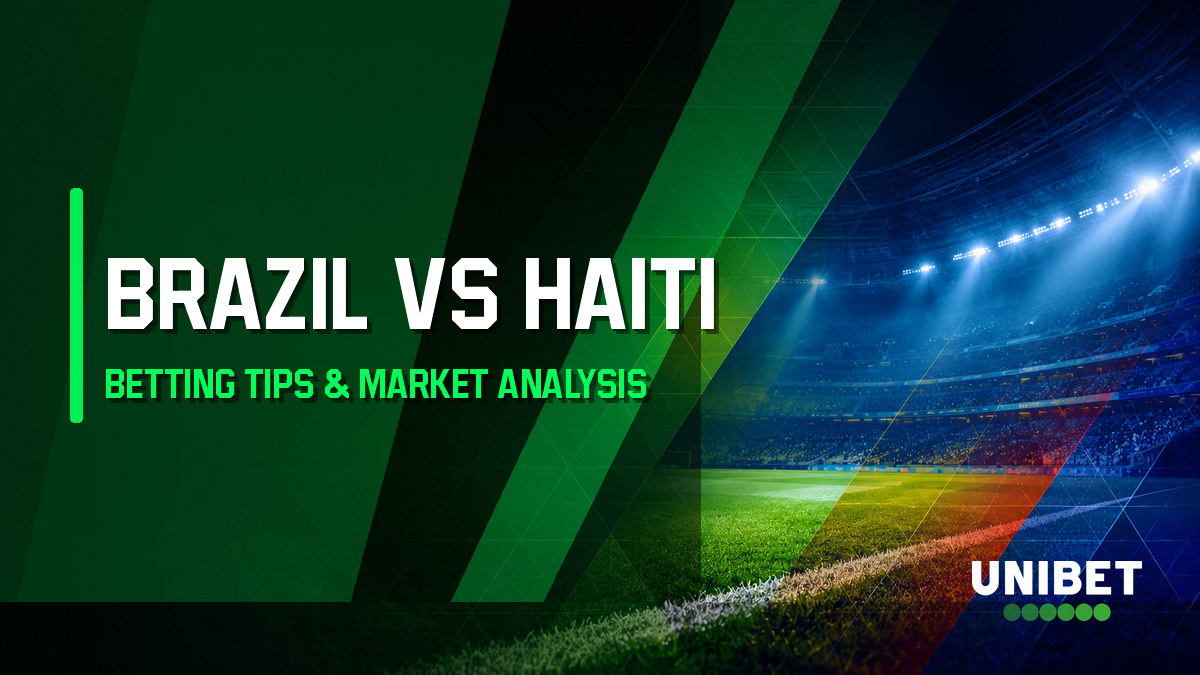 Brazil vs Haiti betting odds